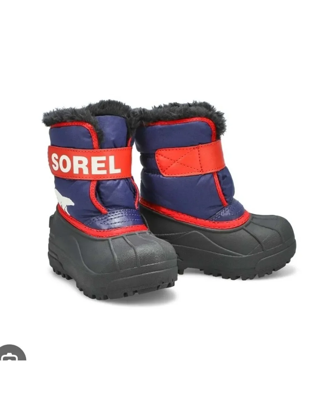 SOREL | Commander Snow Boots Navy Red Sz 4